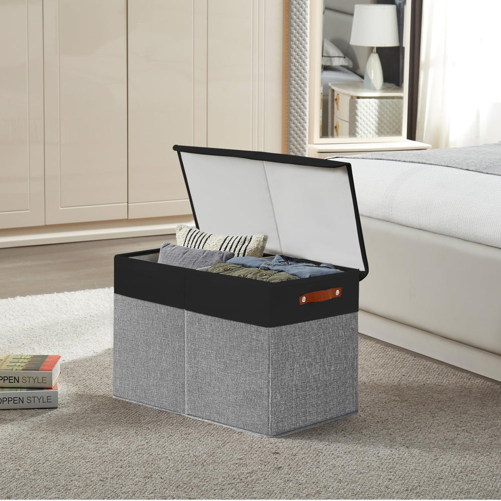 Bagnizer Large Toy Storage Box 83L capacity for toys, blankets, books