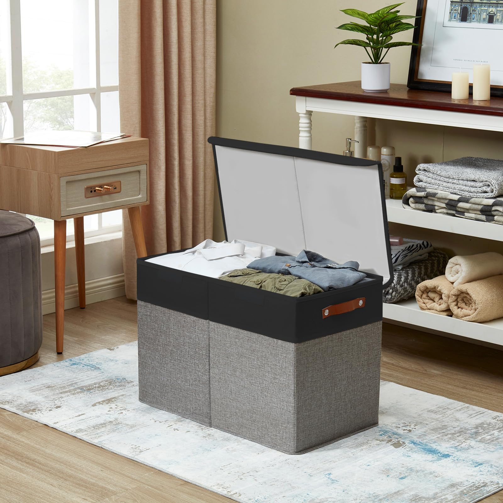 Bagnizer Large Toy Storage Box in a playroom setup for versatile organization