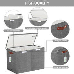 Bagnizer collapsible design demonstrates space-saving convenience when not in use.