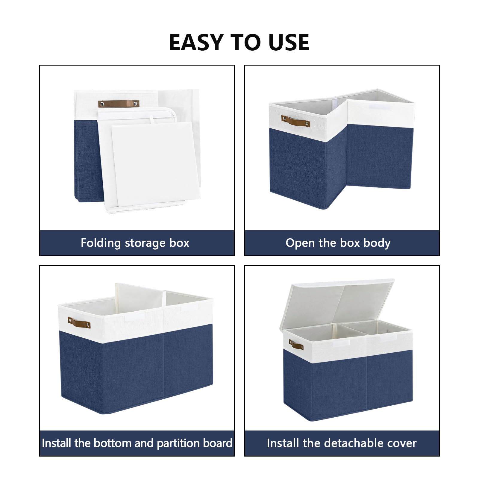 Bagnizer large toy storage box with lids showing dust protection and easy access.