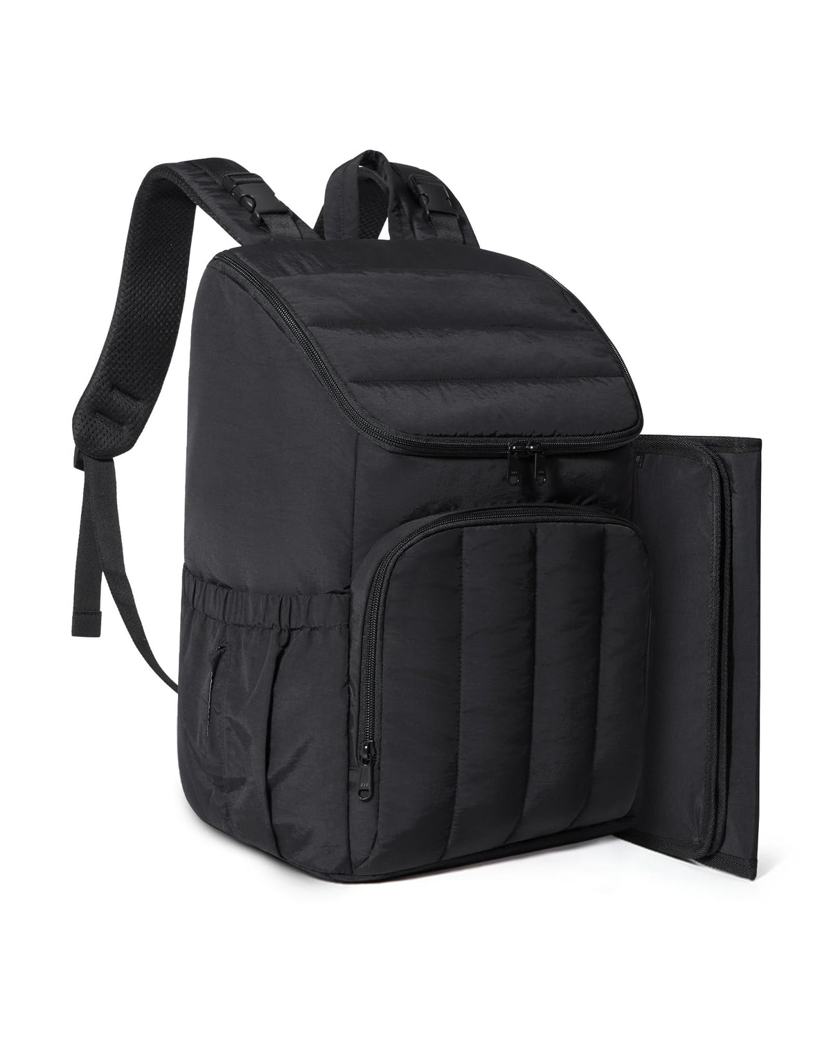 BAGSMART diaper backpack wide-open design for quick-access baby essentials on the go