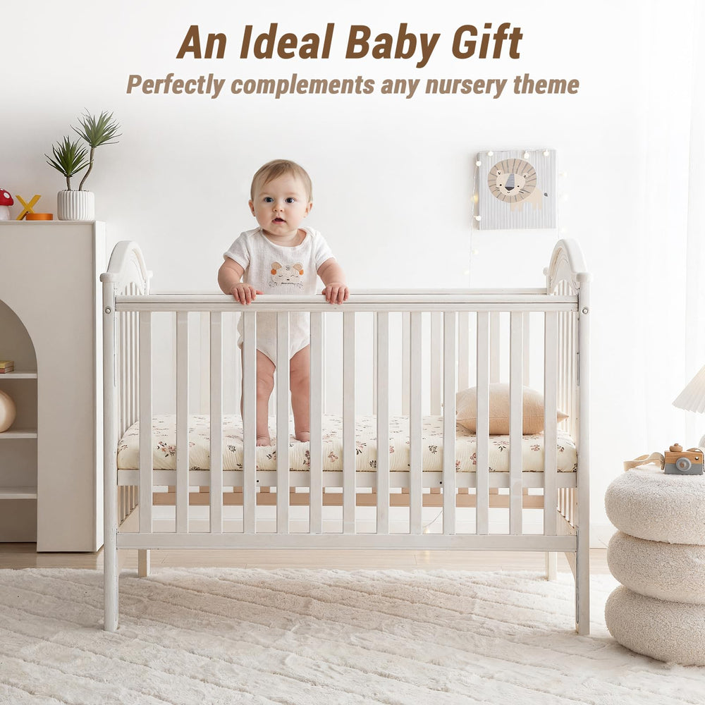 Bailix two-pack crib sheets ready for busy parents