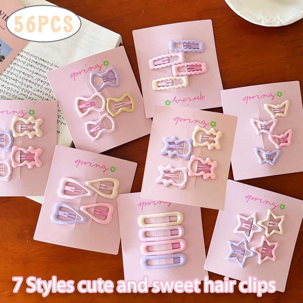 BAISEN heart clips add cute charm for parties and everyday styles