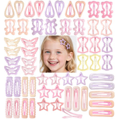 BAISEN hair clips stars for girls add playful sparkle for daily outfits