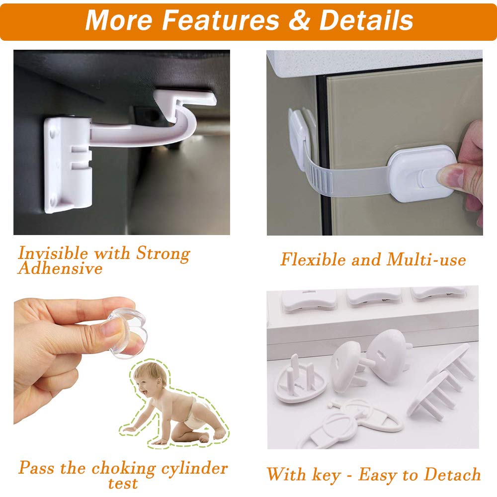 Baitiny Baby Proof Kit all-in-one pack highlights comprehensive home safety solution.