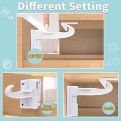 Baitiny unlock lever design offers easy adult access.