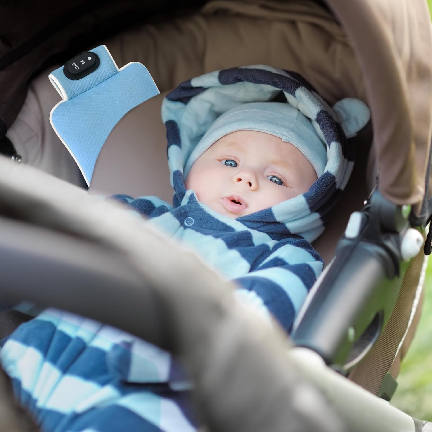 Bakeling Baby Vibrating Soother packaging reflects safe, thoughtful design and portability.