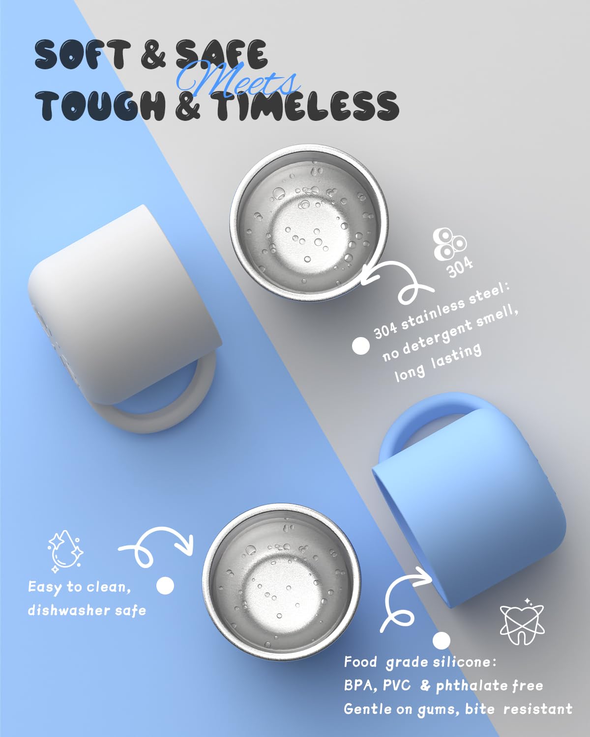 Bakpoco dishwasher-safe feature makes cleanup quick and easy.