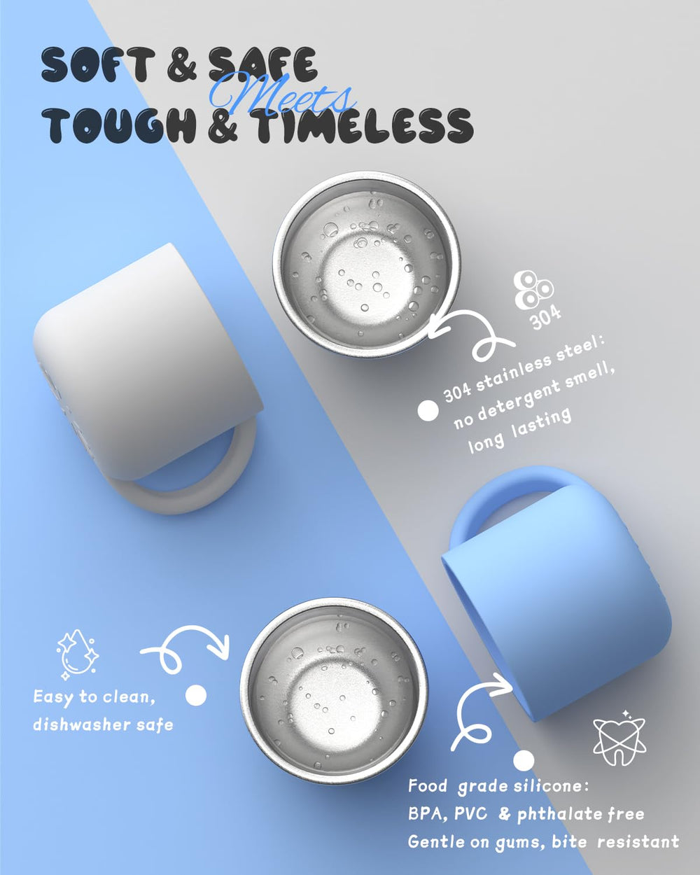 Bakpoco dishwasher-safe feature makes cleanup quick and easy.