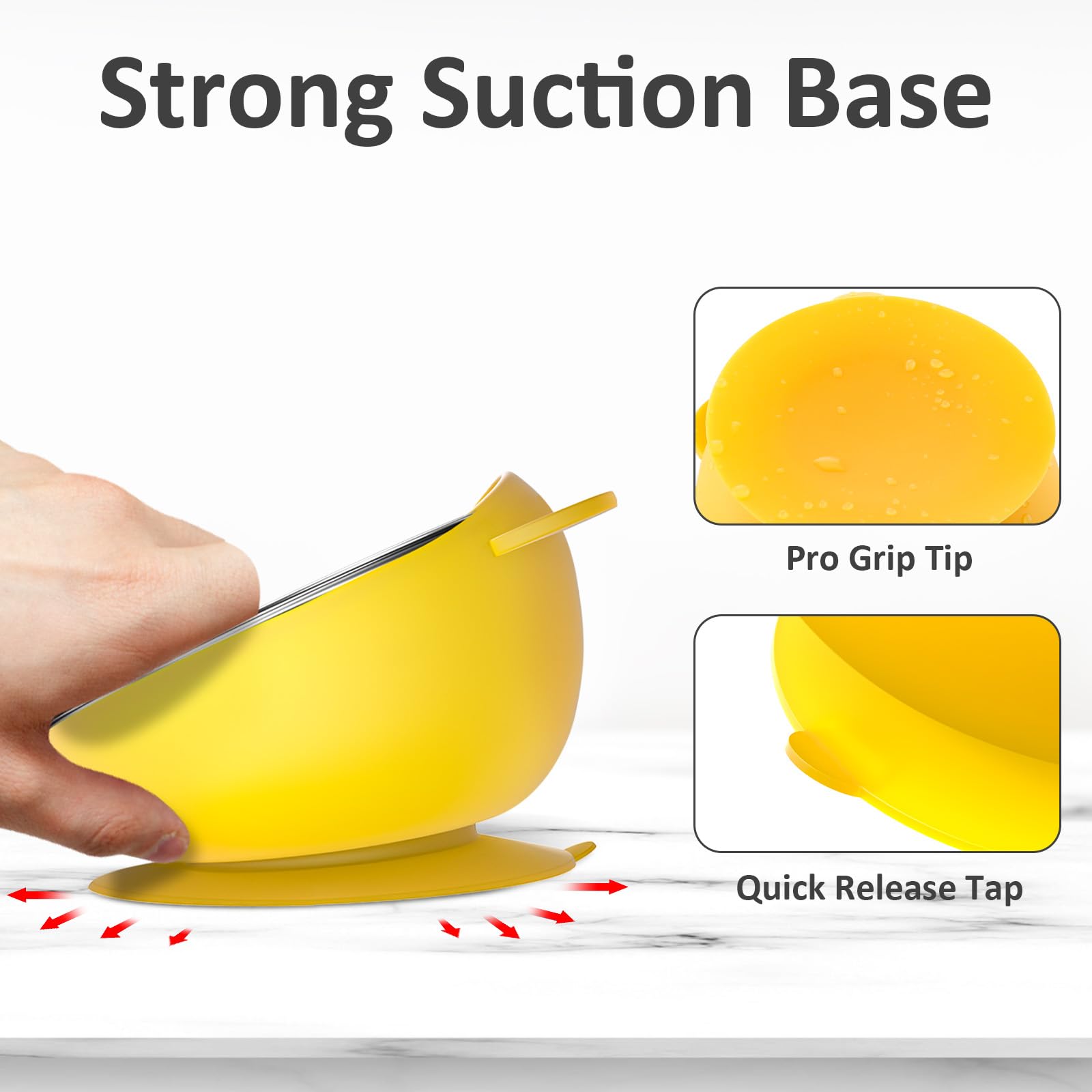 Bakpoco bowls use BPA-free, lead-free materials for safe baby feeding.