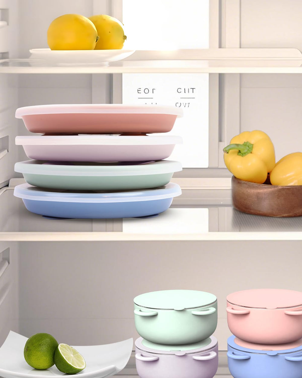 Bakpoco BPA-free stainless-steel plate highlighting stain- and odor-resistance.