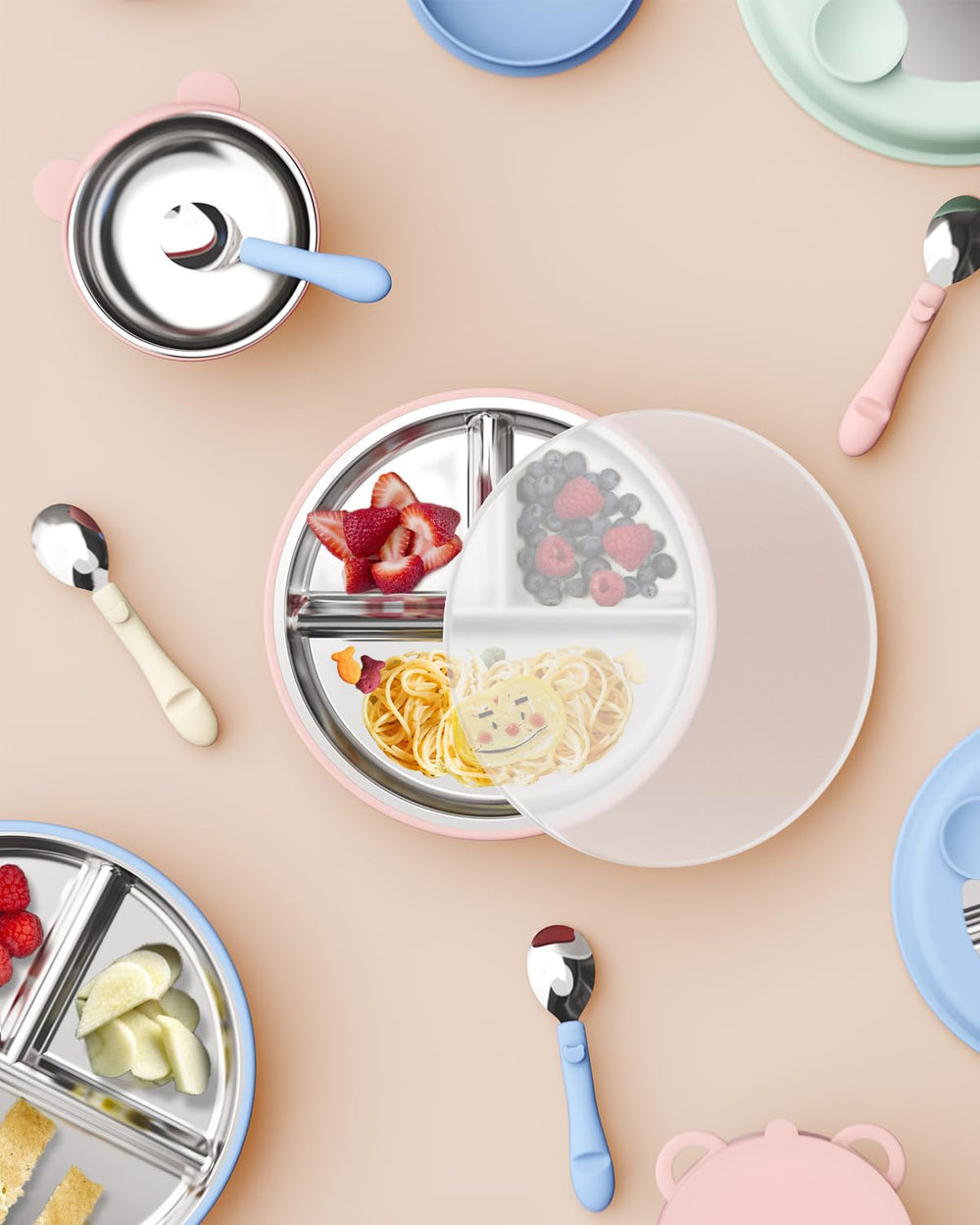 Bakpoco dishwasher-safe cleanup image underlines quick, easy washing after meals