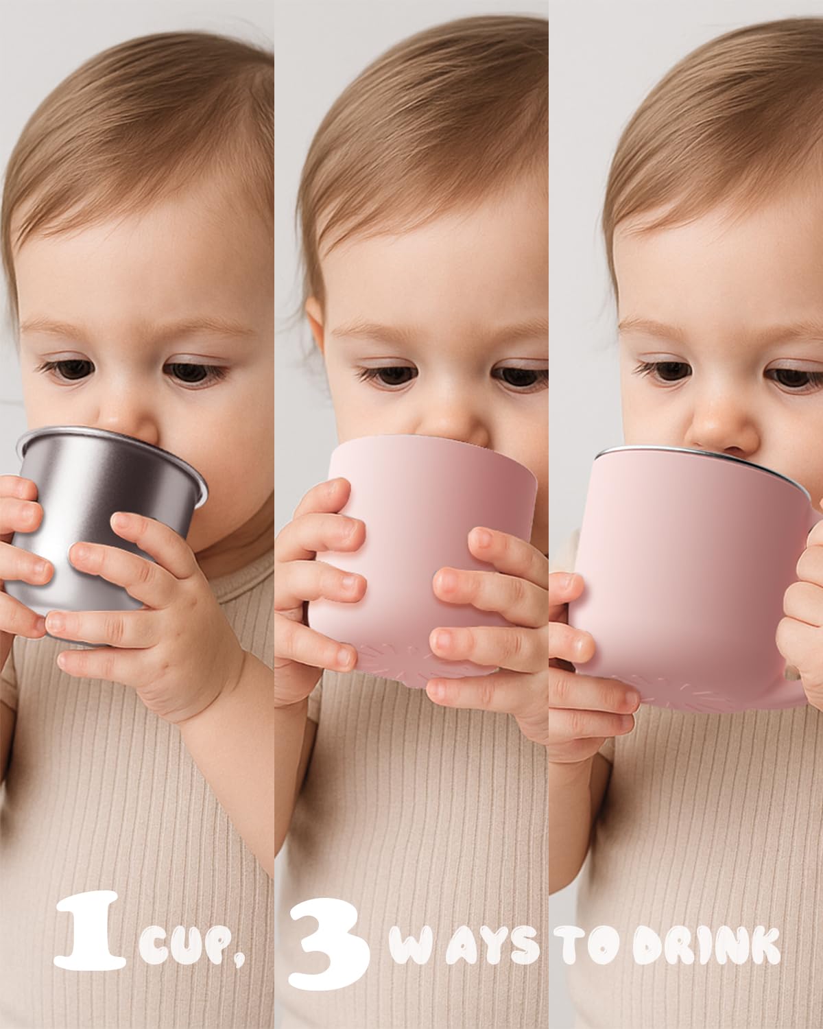 Bakpoco dishwasher-safe metal parts for simple cleanup after meals.