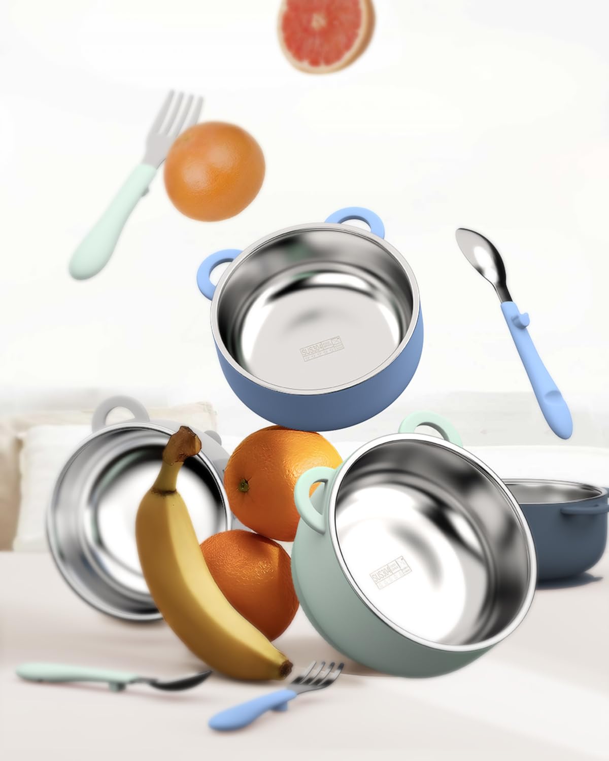 Bakpoco durable kids kitchenware withstands toddler use