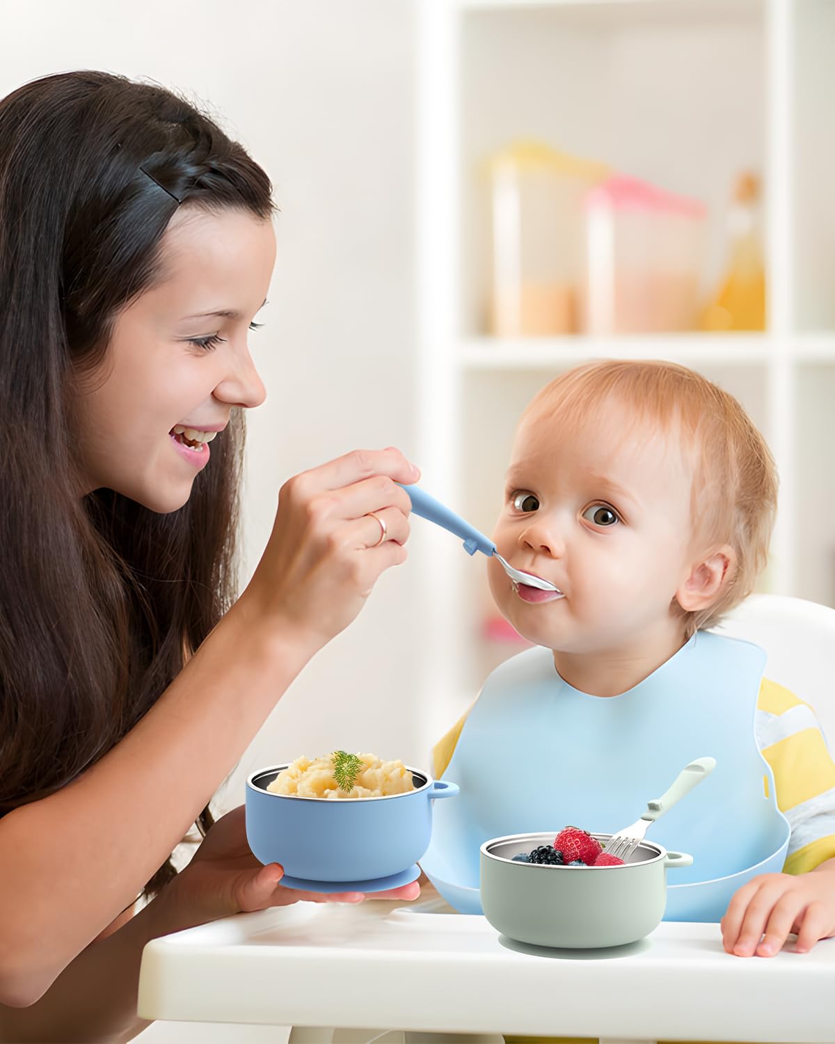 Bakpoco gifting-ready feeding set for new parents