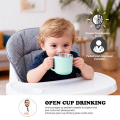 Bakpoco Kids Dinnerware silicone-shell grip closeup highlights soft handling
