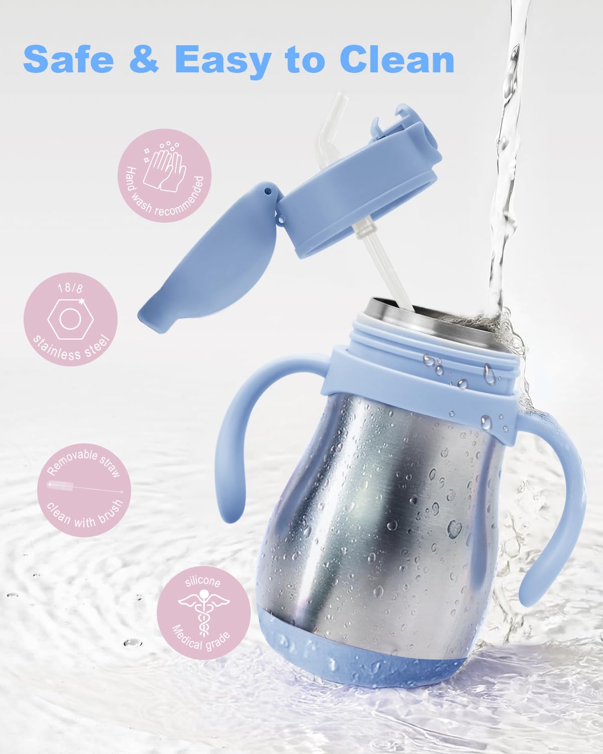 Bakpoco cup promotes oral-motor skills with its straw-for-toddler design