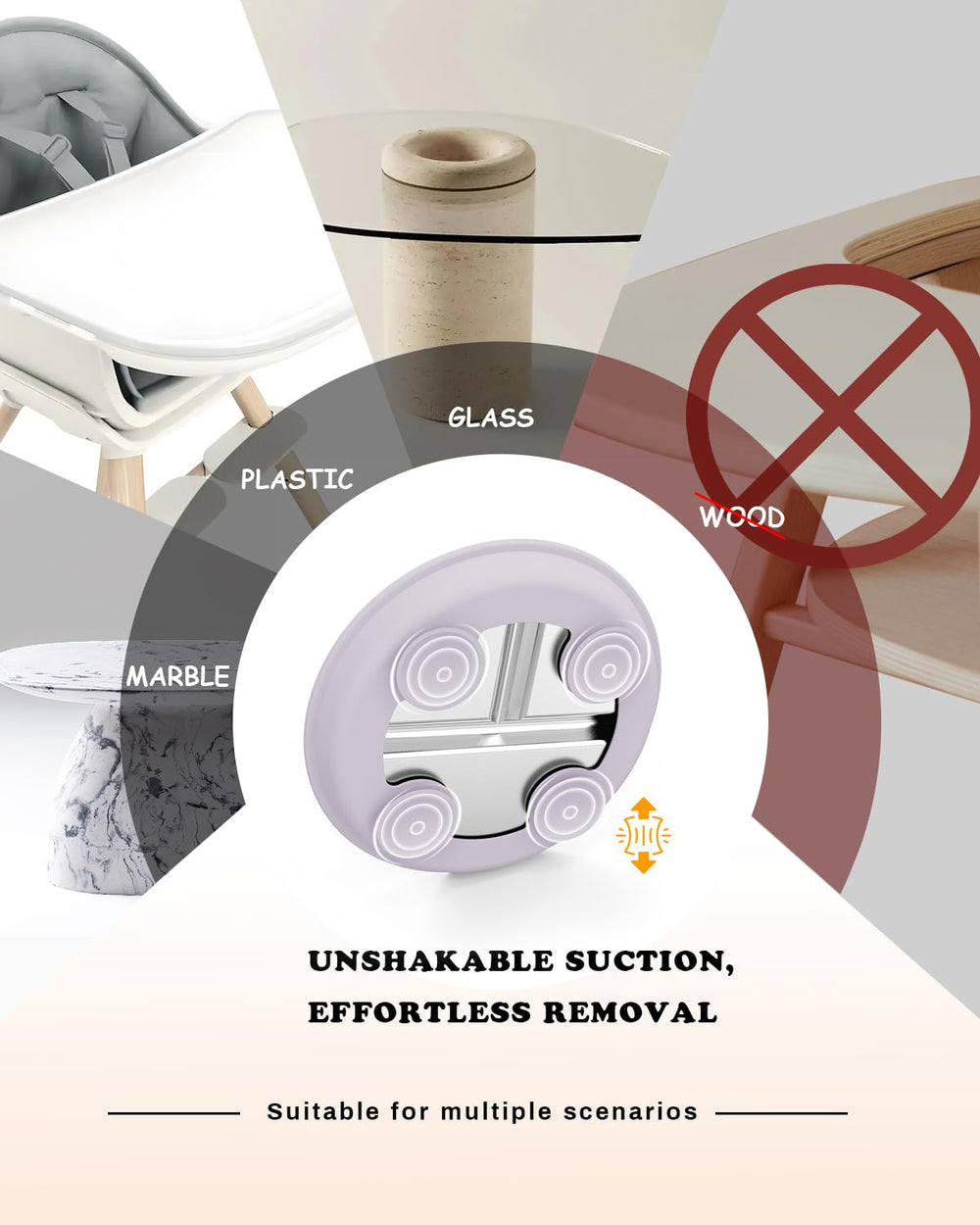 Bakpoco silicone sleeve removable assists easy cleaning and reuse.