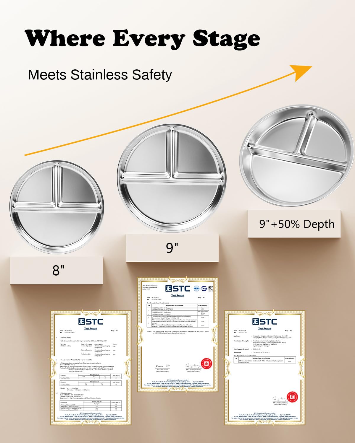 Bakpoco easy-clean stainless steel surface cleans quickly after meals
