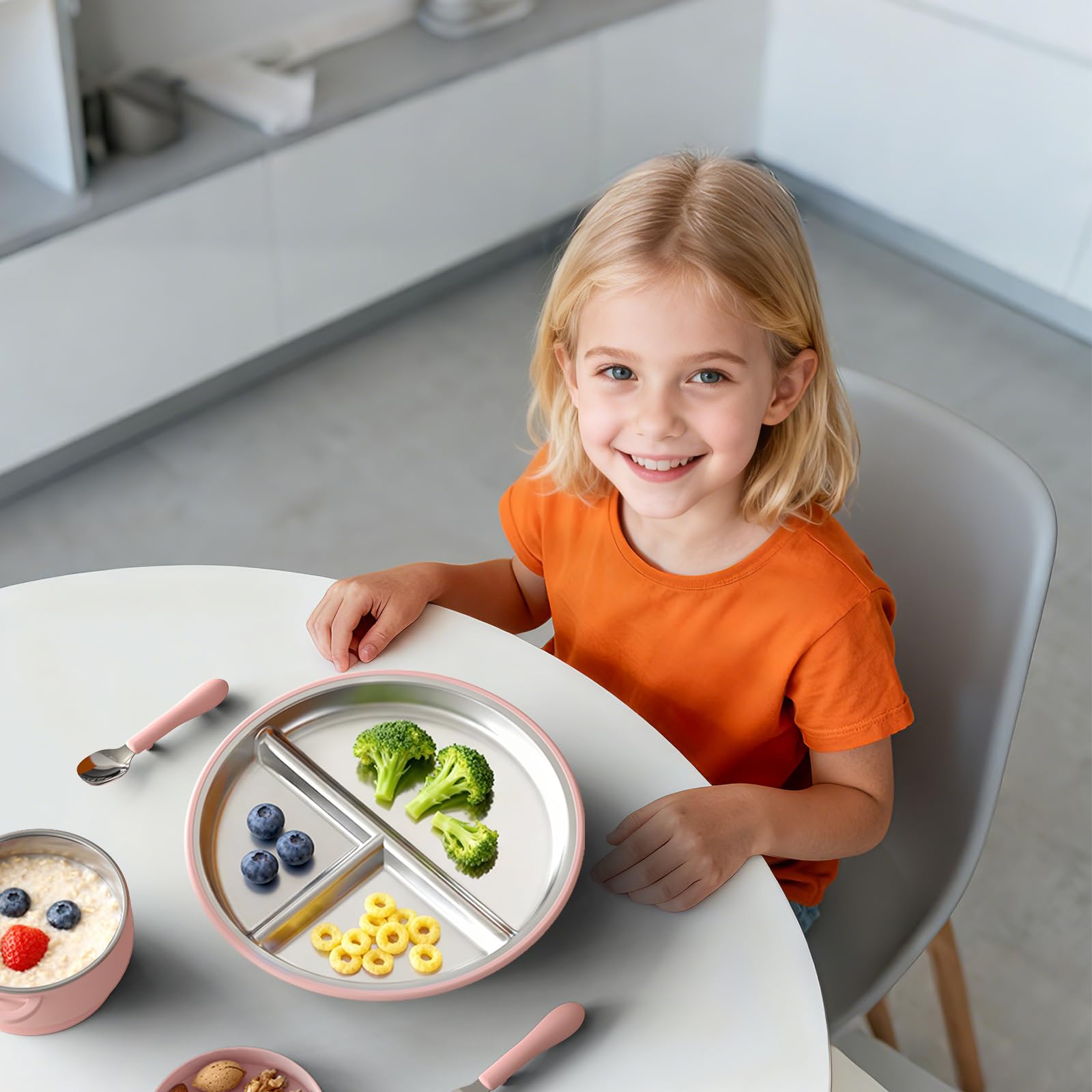 Bakpoco stainless steel surface is smooth and easy to clean.