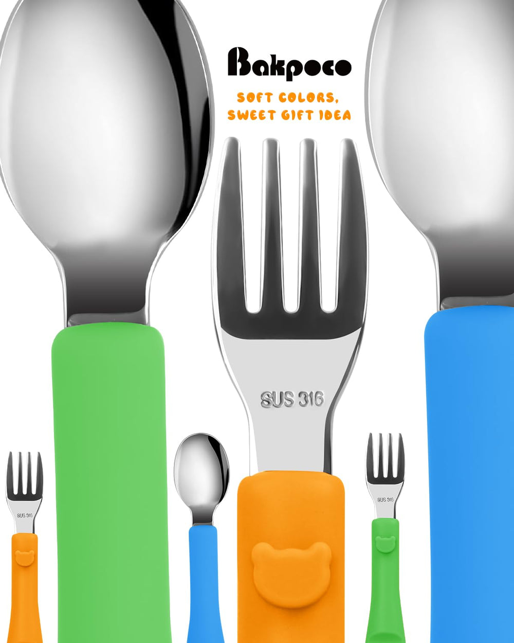 Bakpoco compact travel case keeps utensils organized in lunch boxes