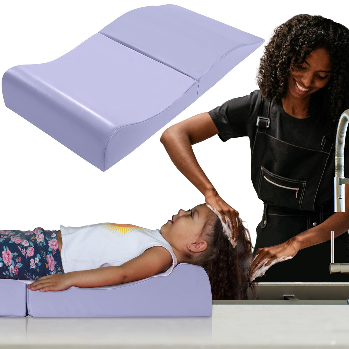 BALAPET Hair Washing Station kitchen-sink conversion for kid-friendly shampooing.