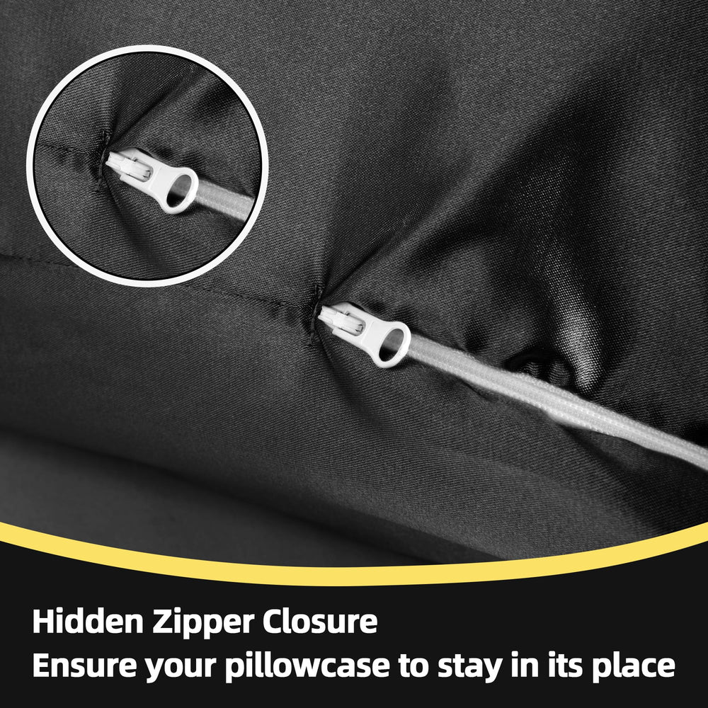 BALAPET Hidden Zip Closure offers hair-friendly, easy pillow changes.