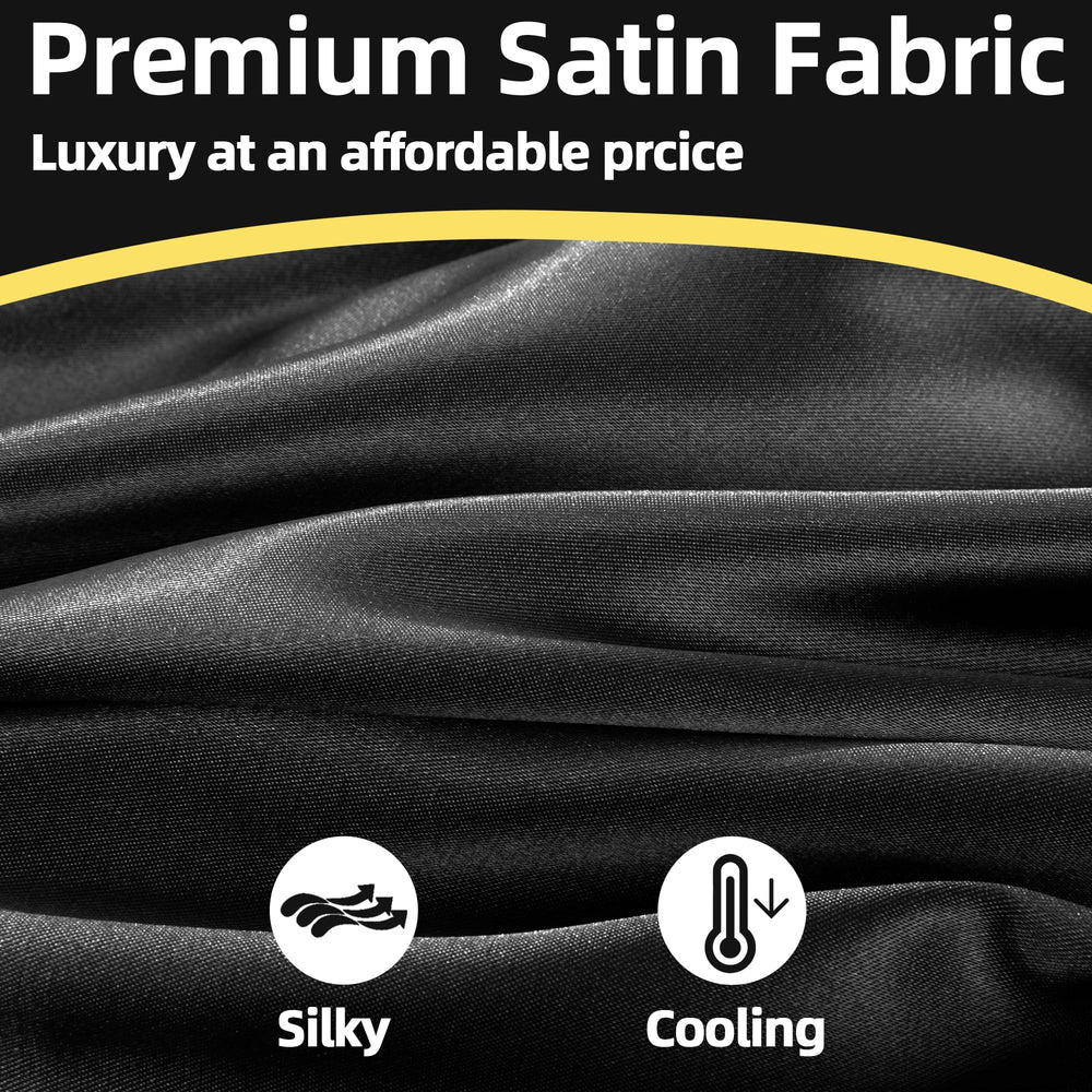 BALAPET Silk-feel soft texture pillowcase provides a drapey, smooth feel.