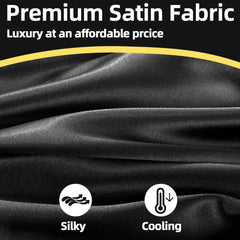BALAPET Silk-feel soft texture pillowcase provides a drapey, smooth feel.