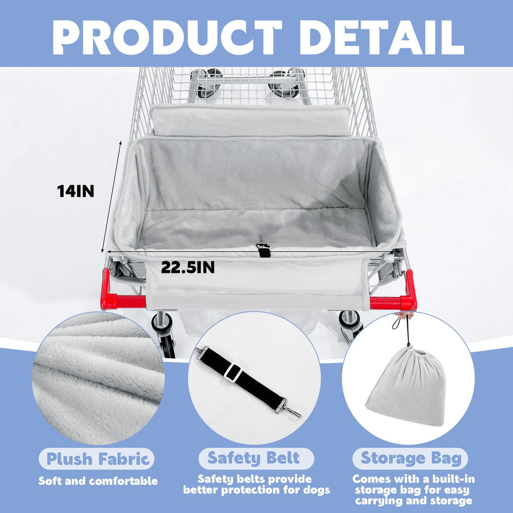 BALAPET cart cover folded compact, portable and easy to store while traveling