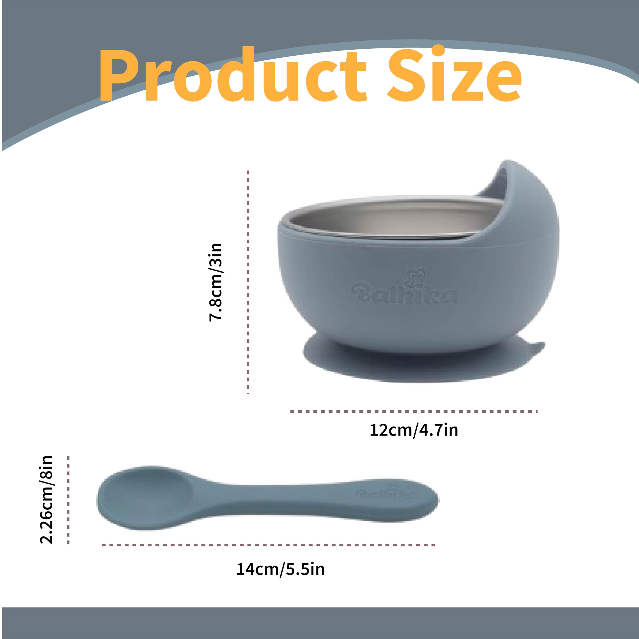 Balhika 12-piece set makes self-feeding easier at home or on trips