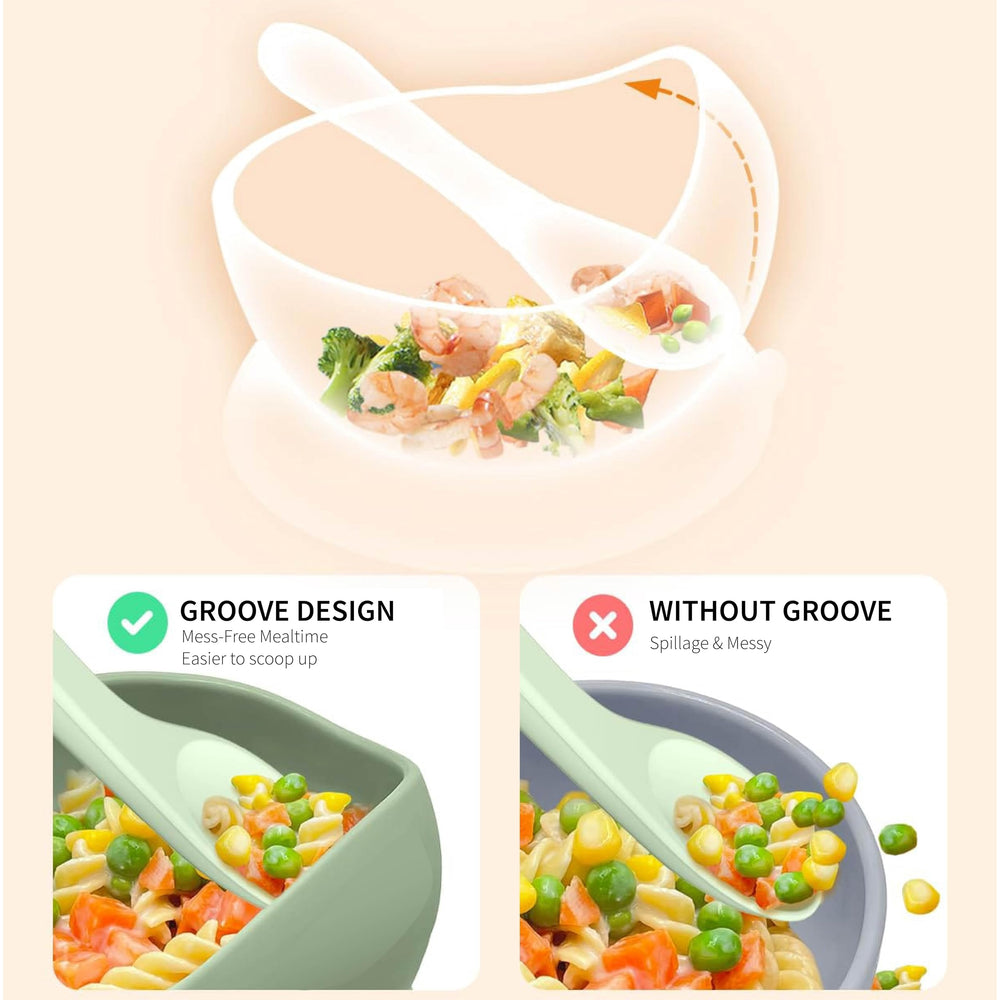 Balhika stainless steel inserts keep foods warm and easy to clean
