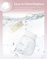 BALIME 6oz bottle leak-proof design keeps milk secure during transport