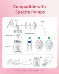BALIME Spectra duckbill valve close-up highlights durable silicone design for reliable pumping