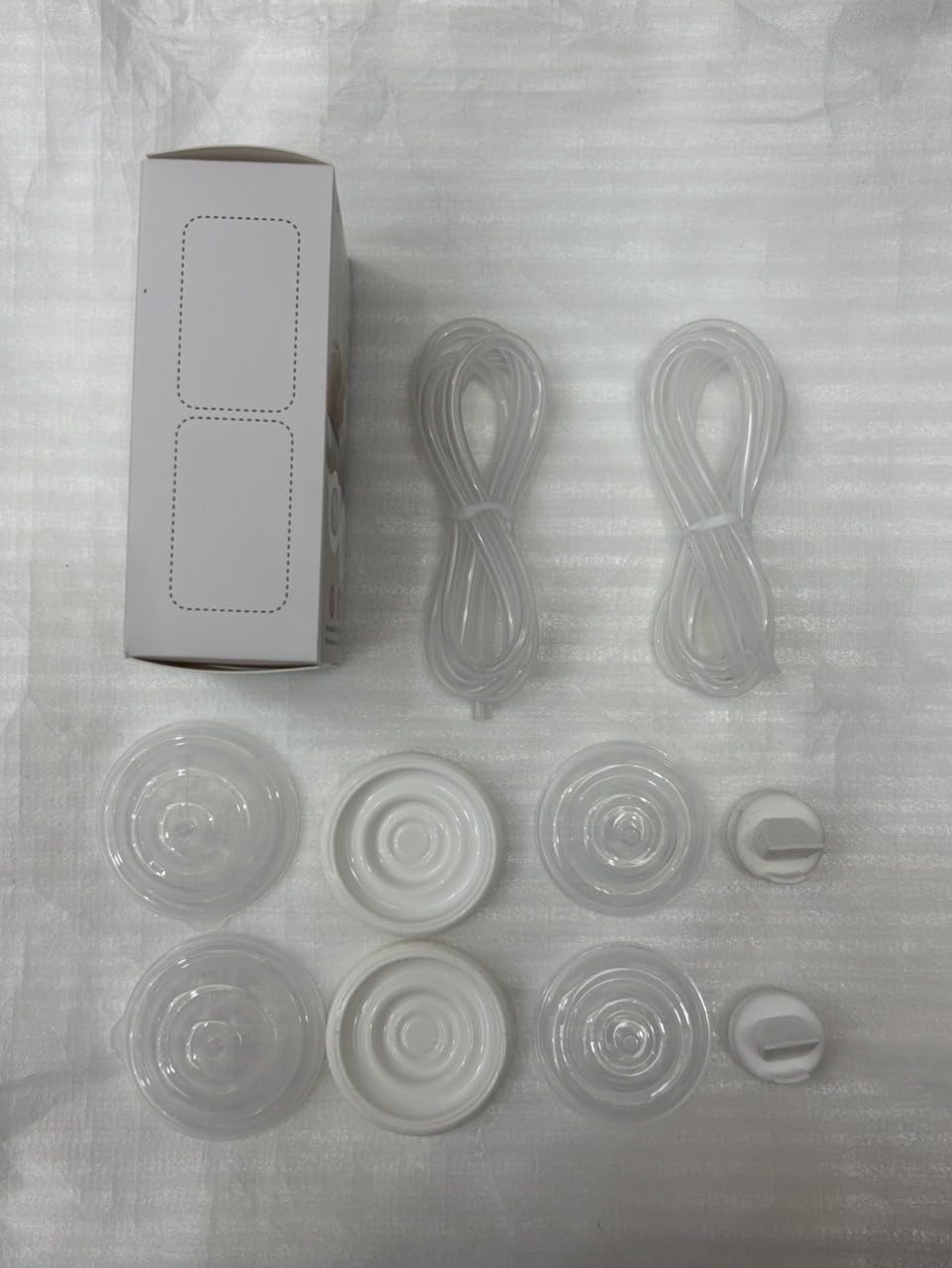 BALIME tubing shown long enough for smooth, mess-free pumping