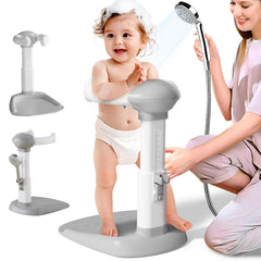 Balla Balein baby shower standing adjustable-height provides customizable support for growing toddlers.