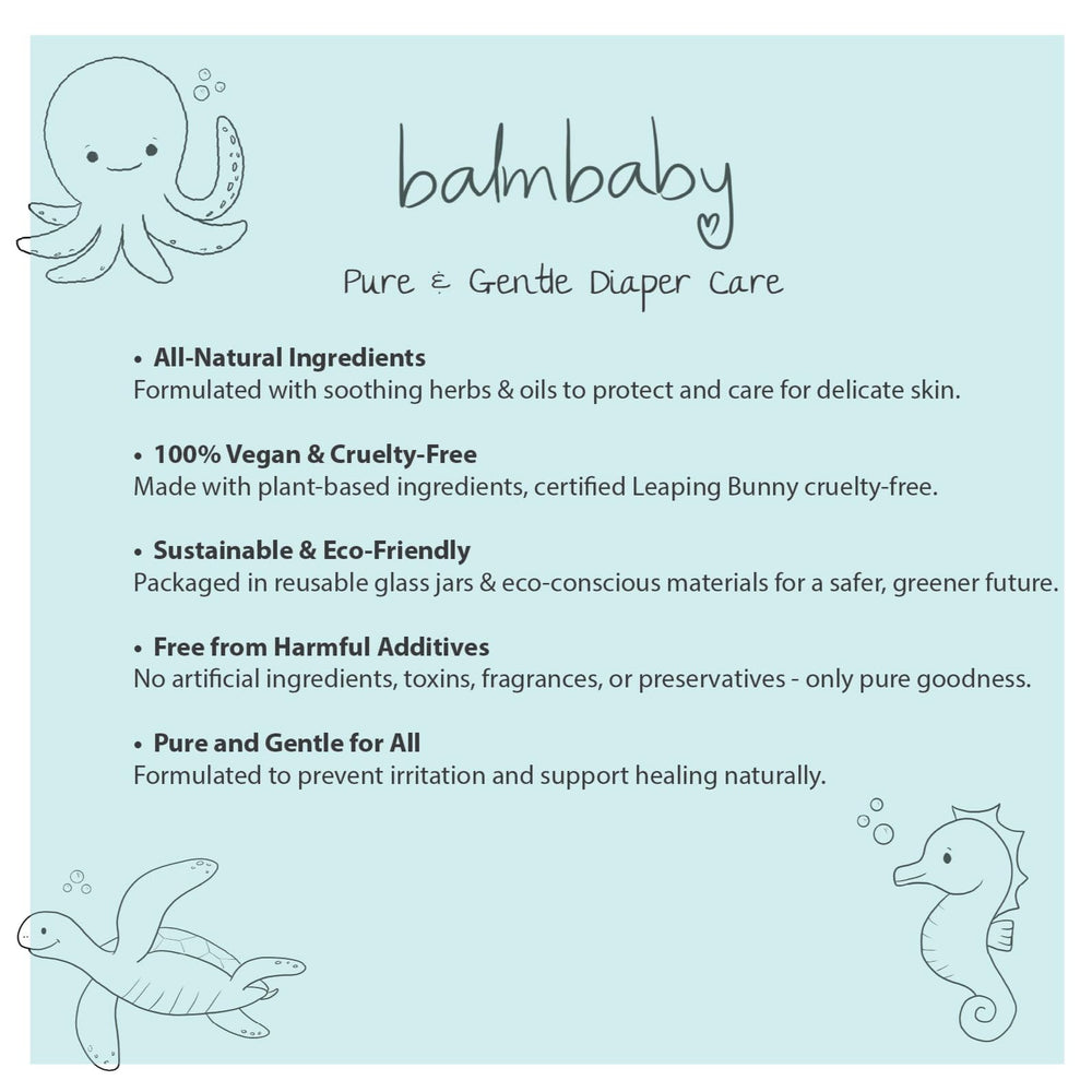 BALM! Baby Spray That Bottom 4oz bottle with sprayer for quick cleansing.