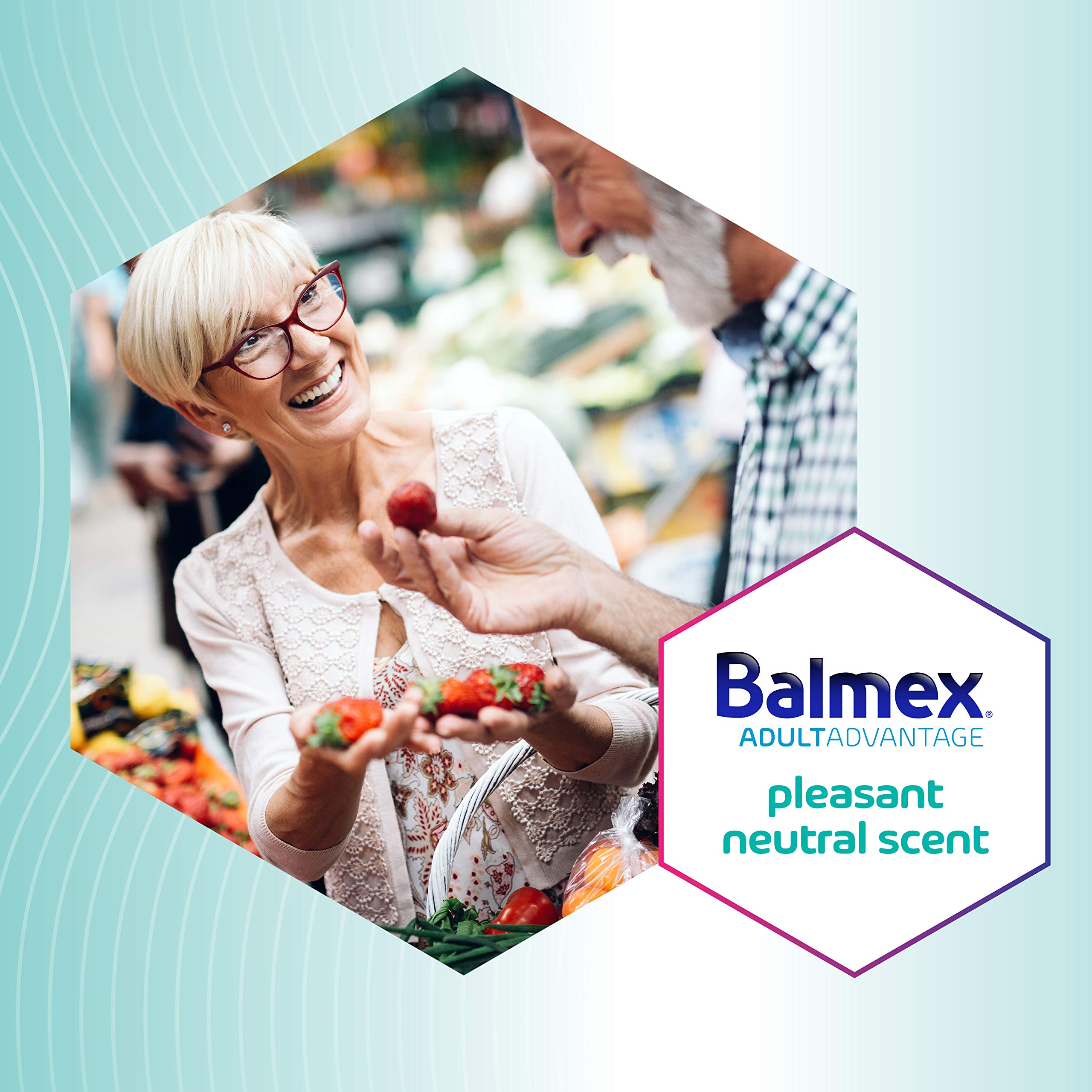 Caregiver uses Balmex in daily sensitive-skin care routine for aging skin.