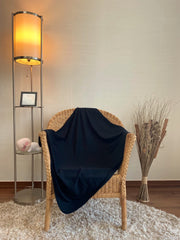 Bambini baby black blanket in diaper bag ready for on-the-go comfort.
