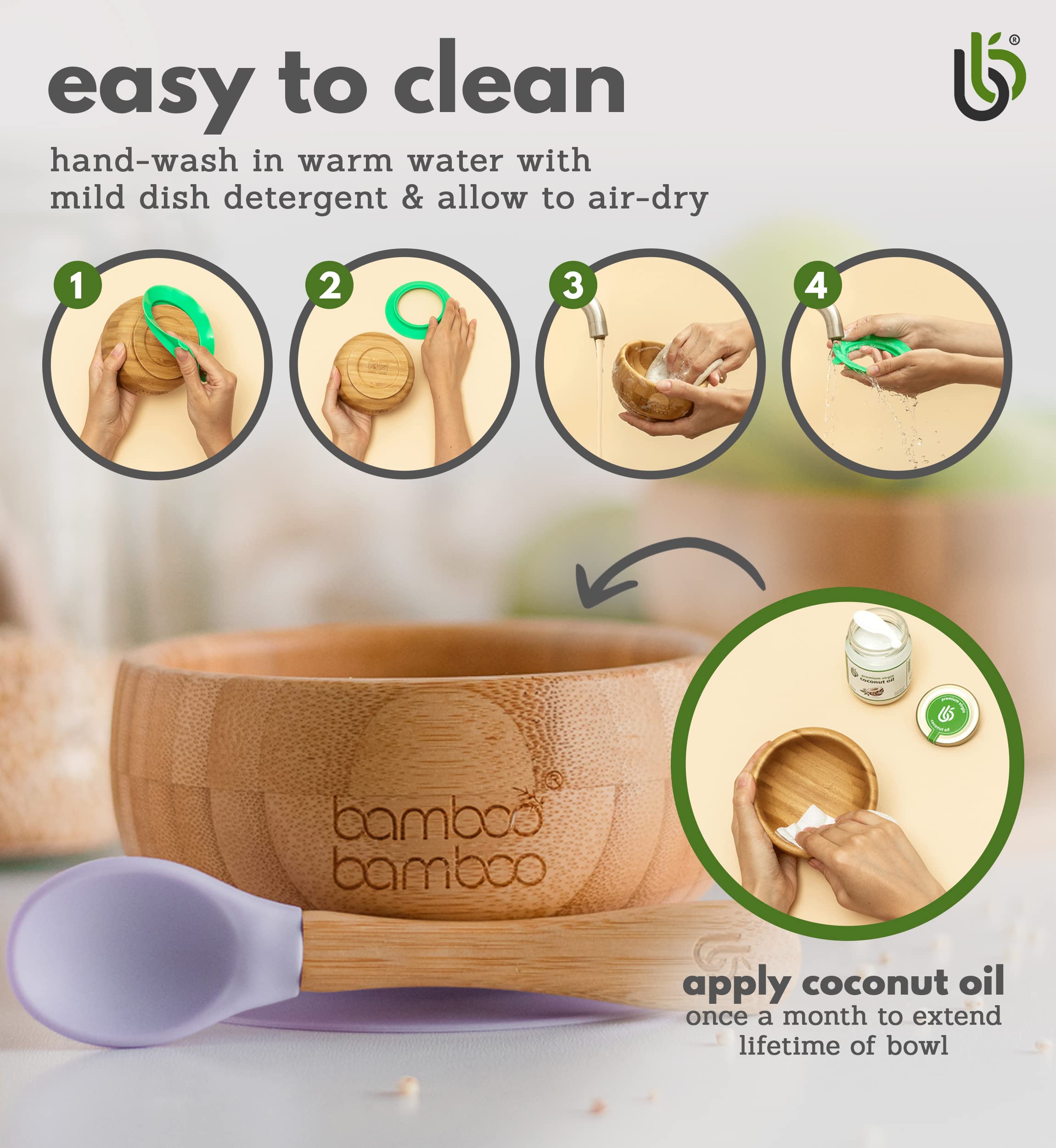 bamboo bamboo baby-led weaning mealtime setup for independent eating
