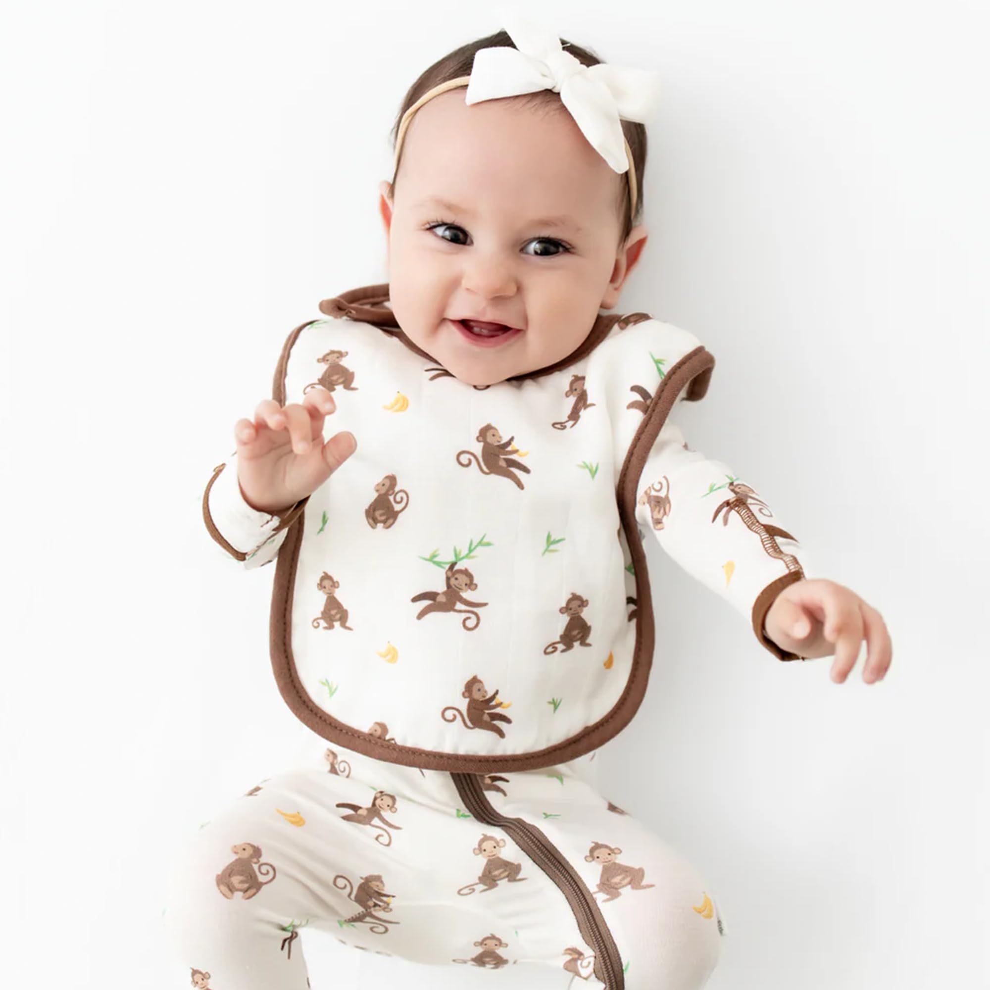 Bamboo Little giftable footie pajamas suit new parents seeking premium cozy sleepwear.