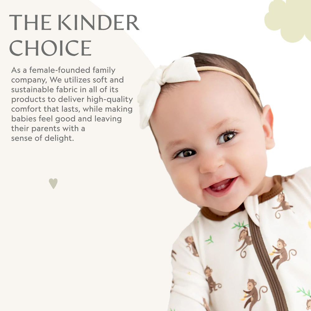 Bamboo Little skin-safe baby clothes help delicate skin stay comfortable all day.