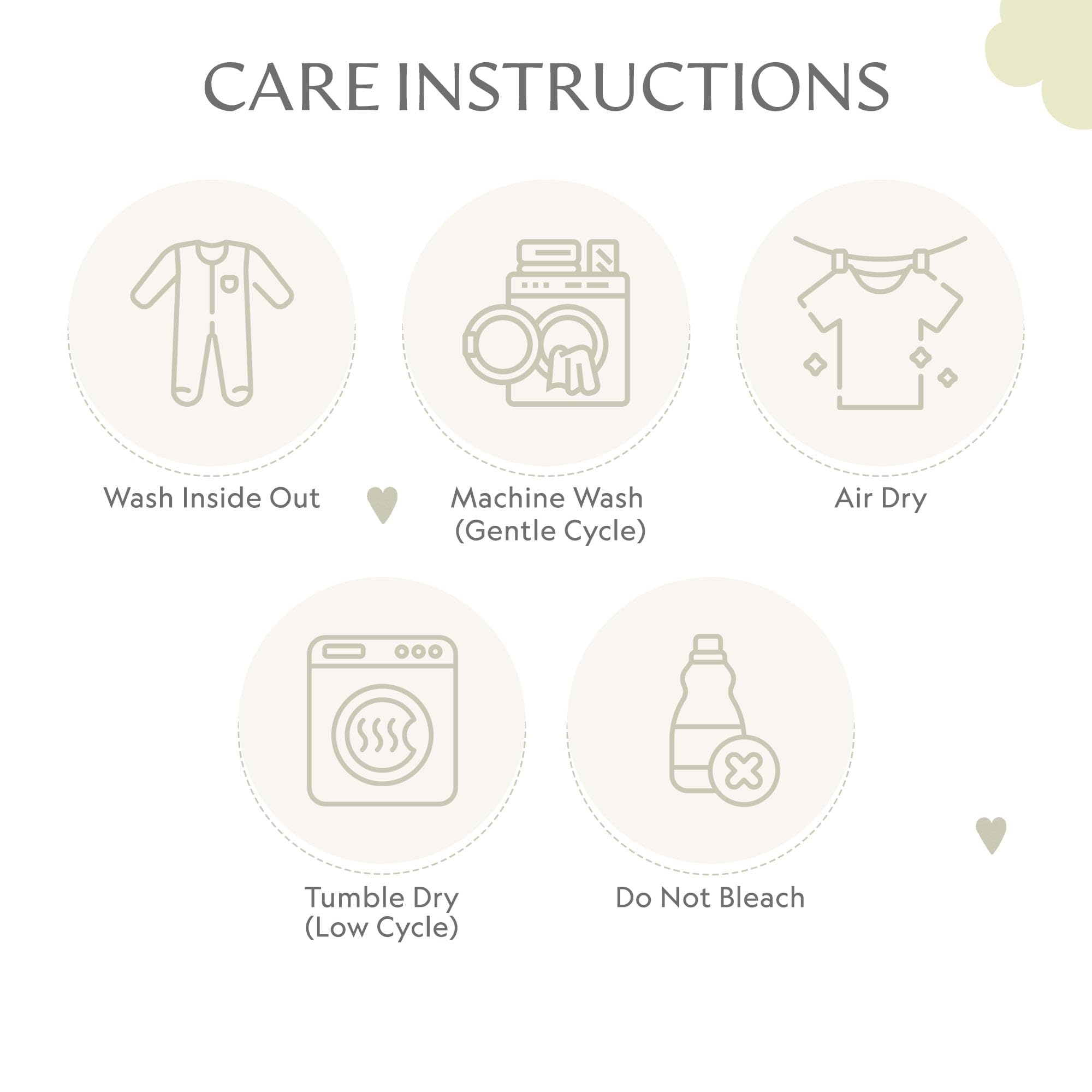 Bamboo Little Soft Baby Footie Pajamas icecream foldover mittens detail, scratch-prevention and comfort