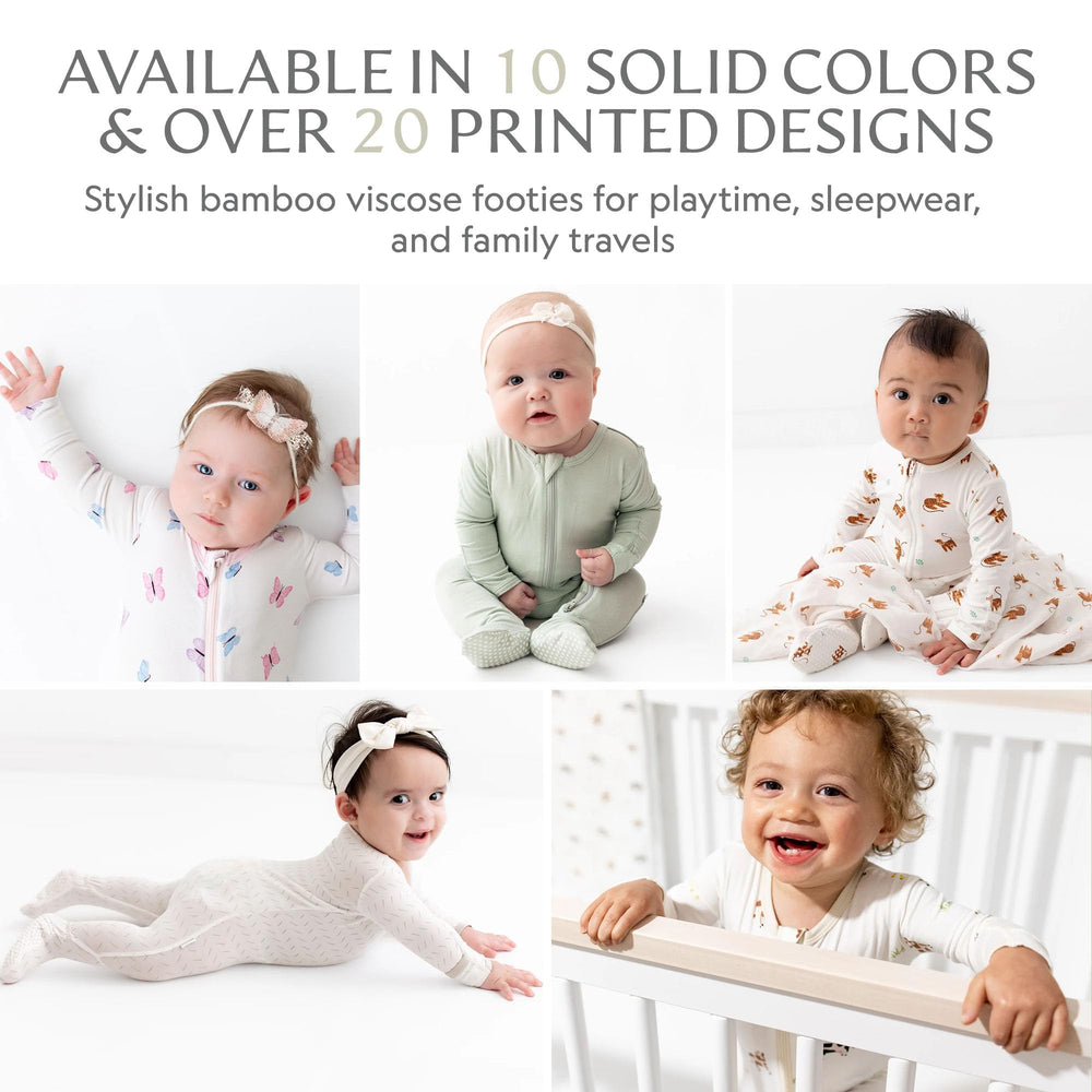 Bamboo Little breathable viscose-spandex fabric keeps baby comfortable