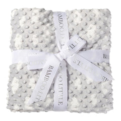 Bamboo Little Ultra-Soft Blanket closeup fibers showing breathable bamboo blend for comfort