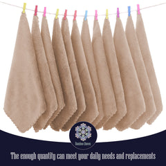 BAMBOO QUEEN coral fleece texture in action, non-pilling and durable for frequent washes