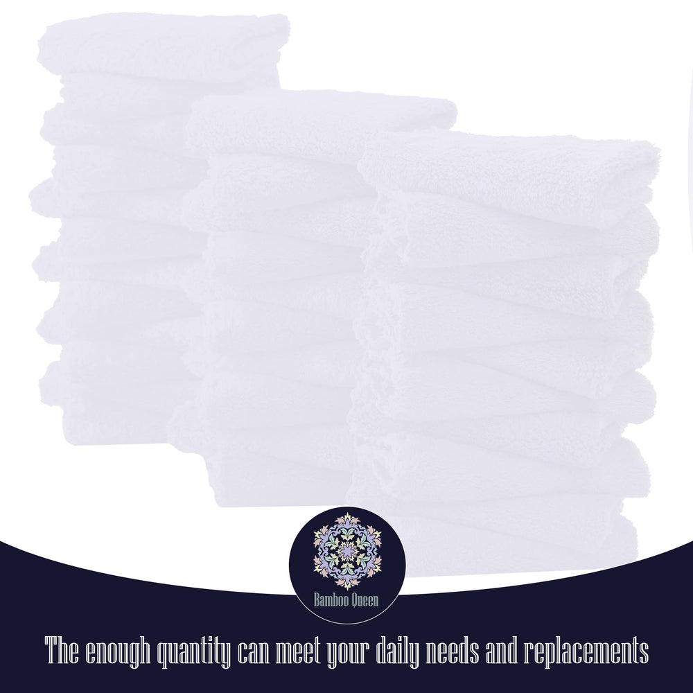 BAMBOO QUEEN absorbent bath cloth shows quick foam and fast drying.