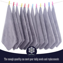 Bamboo Queen ultra-absorbent washcloths—quick foam with soap.