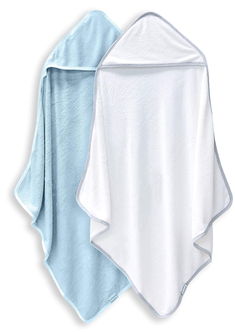 BAMBOO QUEEN baby hooded towel plush closeup for delicate skin.