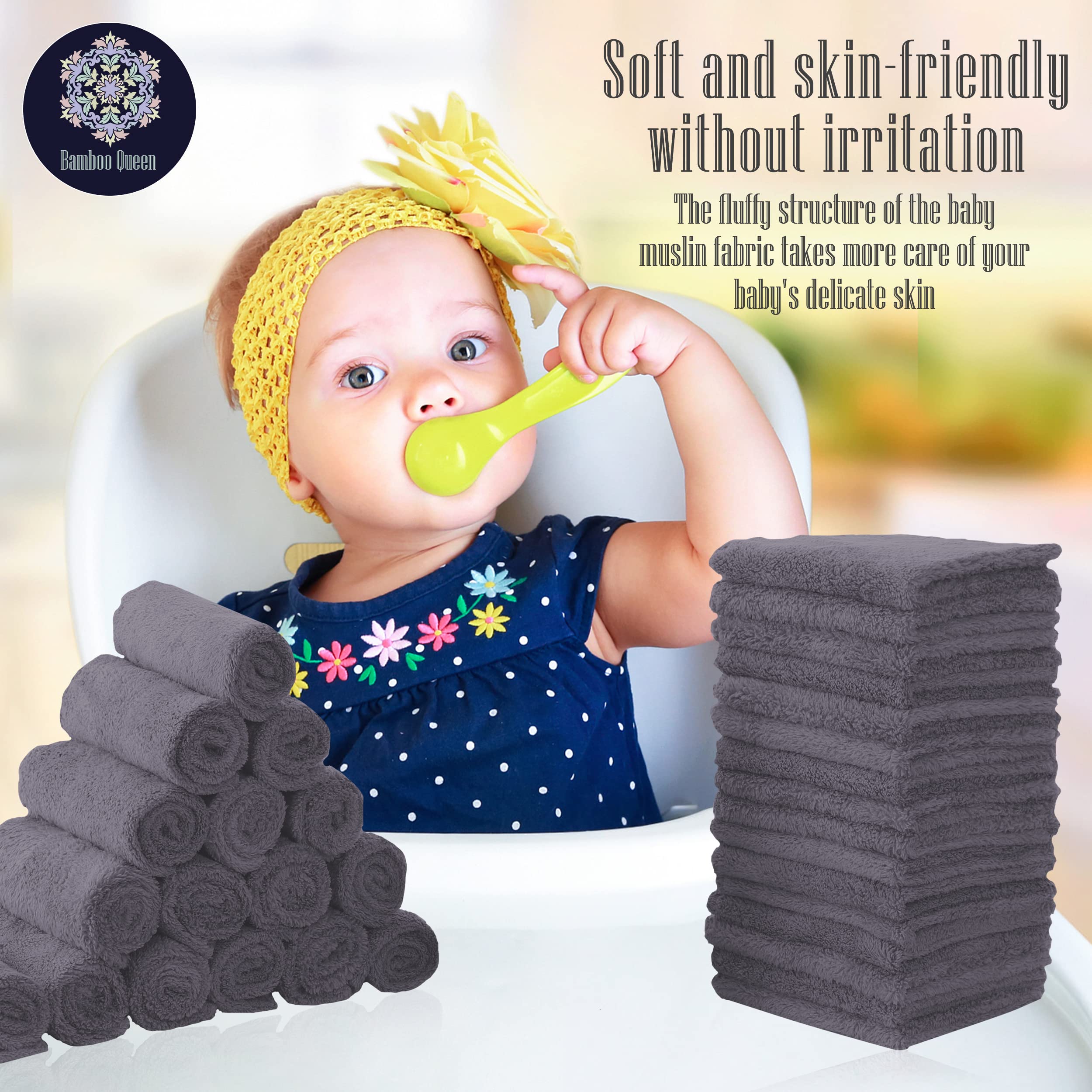 BAMBOO QUEEN 32-pack is a practical baby shower essential for gifting.